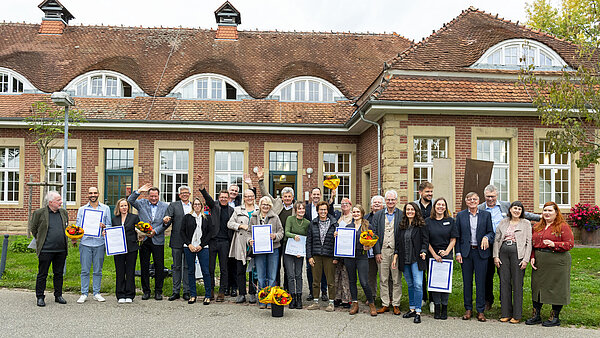 Preisträger*innen des Christian Roller Preises 2025 (© Werner Kissel)